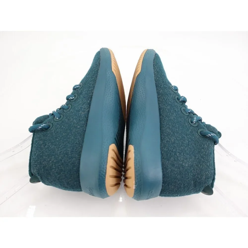 Allbirds Wool Runner Mizzles Sneakers High Top Women Size 5 Teal Merino Wool